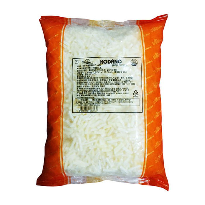 조흥 코다노 AR 모짜렐라 자연산 100% 슈레드 치즈 (2.5kg x 4개)