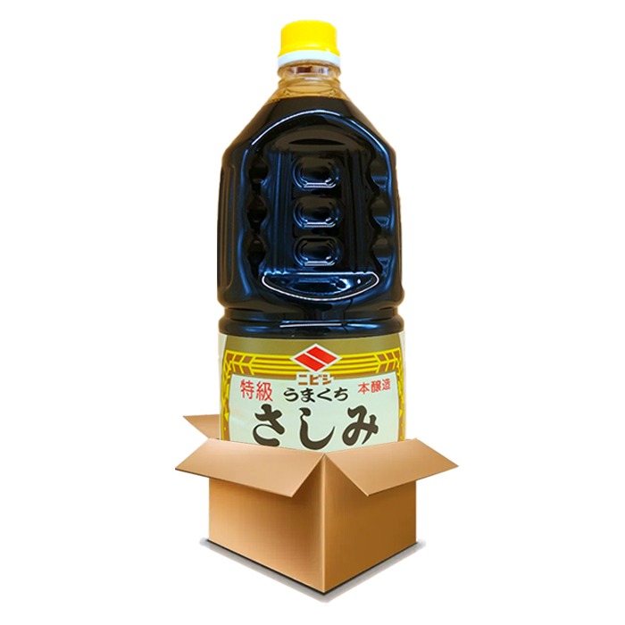 니비시 본양조 우마구치 사시미 특급 쇼유 간장 (1.5L x 6개)