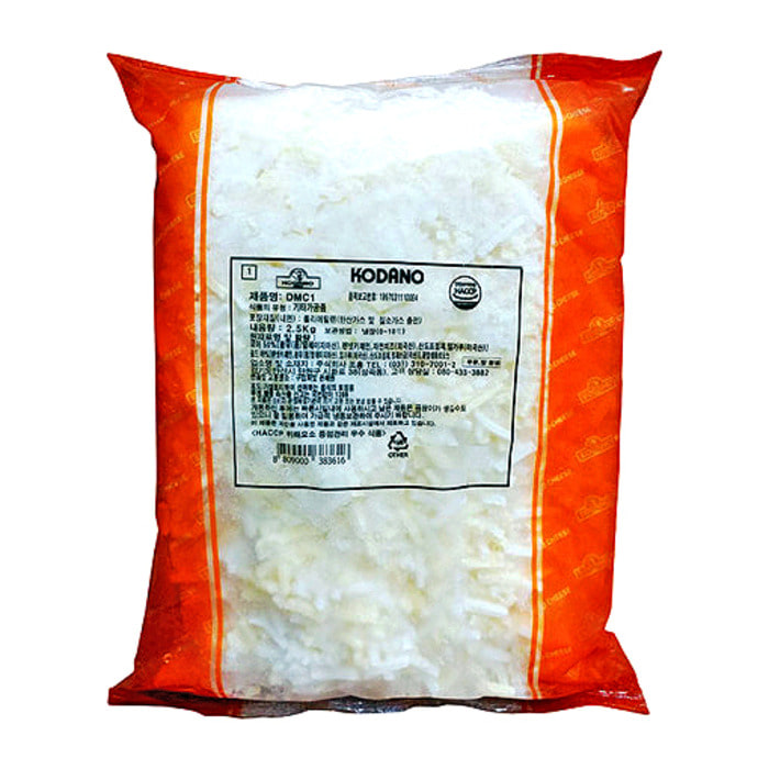 조흥 코다노 DMC1 (자연50%) 가공 피자 치즈 (2.5kg x 4개) 파스타