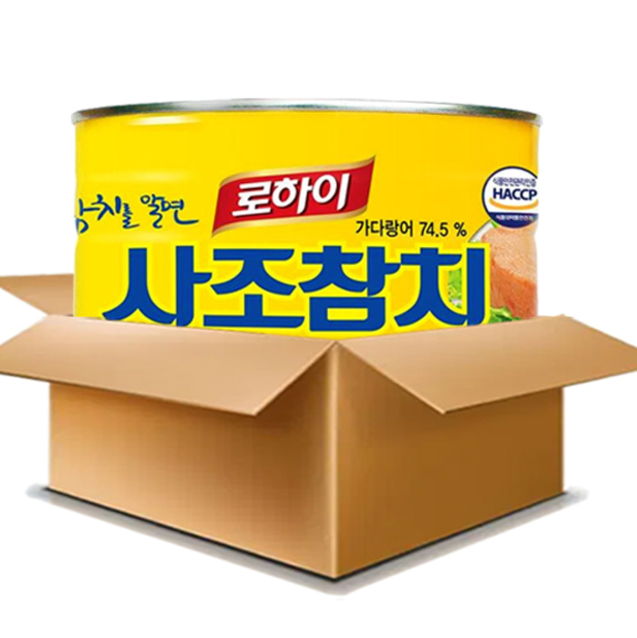 사조 로하이 살코기 참치 박스제품 (1.88kg x 6개)