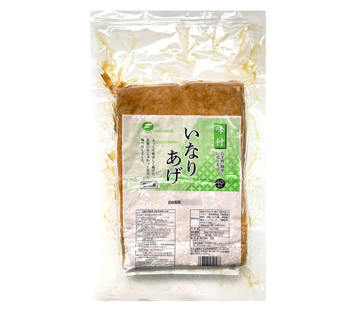 코우 푸요 조미유부 1kg (40매) 일본산 초밥 후리가케 우동 황금레시피