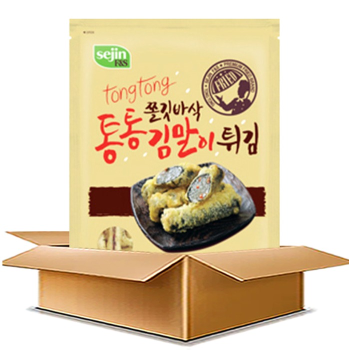 세진 통통 김말이 튀김 (1kg x 10개입) 분식 식자재 간식 안주